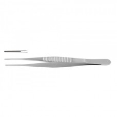 DeBakey Atrauma Forcep Stainless Steel, 15 cm - 6" Tip Size 1.0 mm